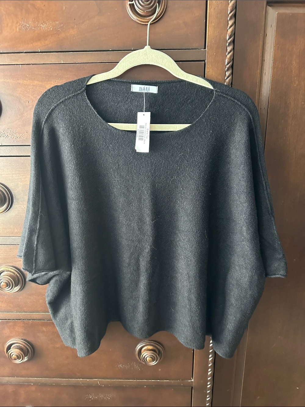 NATI Black Sweater NWT